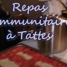 Repas communautaire aux Tattes